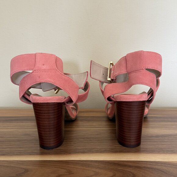 VIONIC Sofia Suede Coral Suede 8.5 W sandals shoes leather NWOT ankle strap - Picture 11 of 13